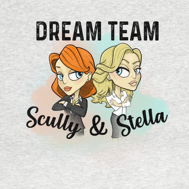 Scully and Stella by Sitily